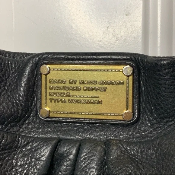 Marc by Marc Jacobs Pebbled Leather Top Handle Bag Classic Q Hillier Hobo $390.0 - Picture 6 of 12